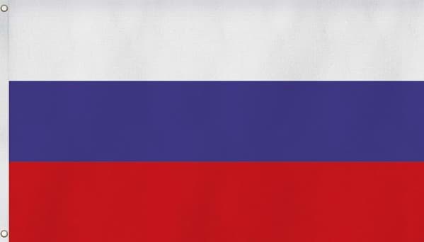 Bild von Fahne Länderflagge 90 cm x 150 cm Russland