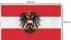 Bild von Fahne Länderflagge 150 cm x 250 cm Österreich
