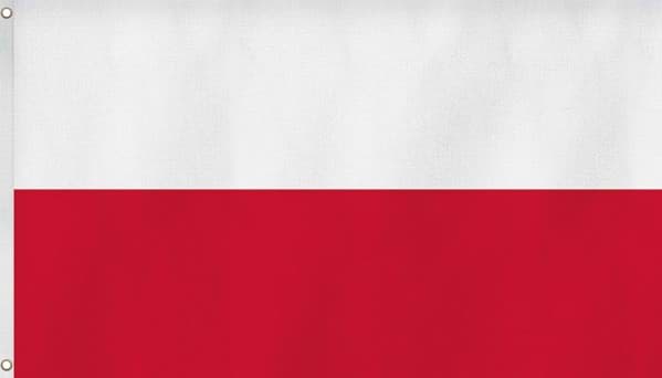 Bild von Fahne Länderflagge 150 cm x 250 cm Polen