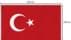 Bild von Fahne Länderflagge 150 cm x 250 cm Türkei