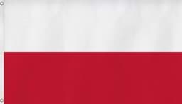 Bild von Fahne Länderflagge 90 cm x 150 cm Polen
