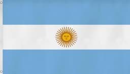 Bild von Fahne Länderflagge 90 cm x 150 cm Argentinien