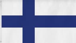 Bild von Fahne Länderflagge 90 cm x 150 cm Finnland