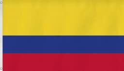 Bild von Fahne Länderflagge 90 cm x 150 cm Kolumbien
