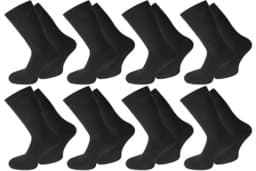 Bild von 20 Paar Tennis-Socken Schwarz