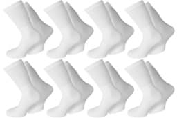 Bild von 20 Paar Tennis-Socken Weiß