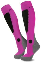 Bild von 2 Paar Ski-Kniestrümpfe „New-Style“ Pink/Schwarz/Grau