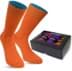 Bild von 3 Paar Bi-Color Socken im Farbset Orange/Lila/Magenta