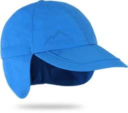 Bild von Kinder Wasserdichte Regenmütze mit Ohrenschutz „Northproof Kids“ Blau